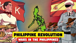 Philippine Revolution 1896  1898  Wars in the Philippines [upl. by Aliled500]