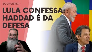 LULA comete ATO FALHO e CHAMA HADDAD de MINISTRO da DEFESA NÃO foi o ALZEIMER foi a SAFADEZA MESMO [upl. by Erikson432]