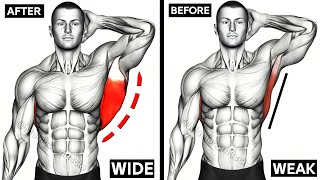 8 BEST exercises for a WIDE Lats [upl. by Didi]