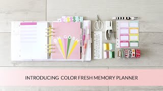 Color Fresh Memory Planner Collection [upl. by Seabrooke]