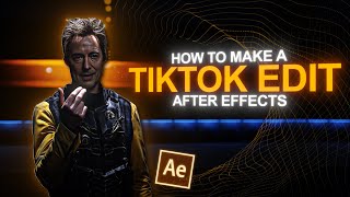 TikTok Edit Tutorial I After Effects Beginner Guide [upl. by Toy]