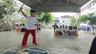 Wikang Filipino sa Pambansang Kalayaan at Pagkakaisa Villafuerte11Logro  Sabayang pagbigkas [upl. by Htebaras]