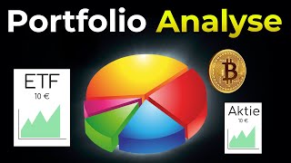 Anfänger Portfolio mit 20 Positionen 📈 ETF Portfolio mit Bitcoin amp Aktien Depotanalyse [upl. by Parris823]