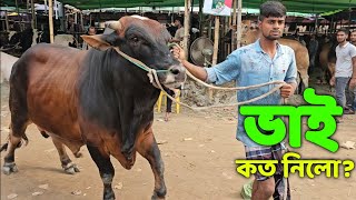 Bhai Koto Nilo Gabtoli Gorur Haat 2024  Part 1  Qurbani Cow Price in Bangladesh  Haat Update [upl. by Edaj662]