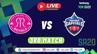 Paarl Royals vs Pretoria Capitals 3rd Match PREDICTION PR vs PRC Playing 11 Who Will Win [upl. by Eboj]