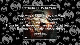 Tech N9ne Eminem  Speedom  Fast Part Lyrics [upl. by Htenaj]