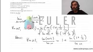 8 Exercice n°8 Limite dune suite définie comme un quotient Prépa HEC  ECE  ECS  Maths Sup [upl. by Mccomb15]