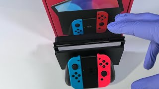 Nintendo Switch OLED Unboxing [upl. by Anitniuq]