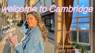 CAMBRIDGE VLOG 1 Welcome to Cambridge  Lockdown Life🤷‍♀️ [upl. by Lora]