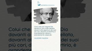 Giuseppe Mazzini  Negare Dio [upl. by Urba]