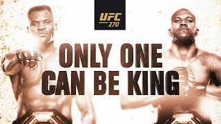 UFC 270 Ngannou VS Gane  ONLY ONE CAN BE KING I OFFICIAL TRAILER [upl. by Vasili]