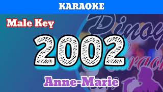 2002 by AnneMarie Karaoke  Male Key [upl. by Eirrod]