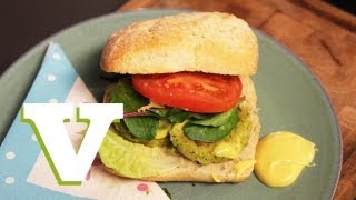 How To Make Superfast Herby Chicken Burgers Cooking For Kids 2 [upl. by Celisse]