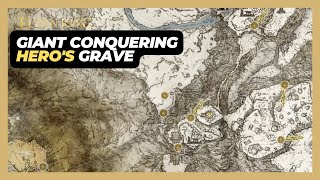 How to Get Through GiantConquering Heros Grave in Elden Ring [upl. by Ernaline]