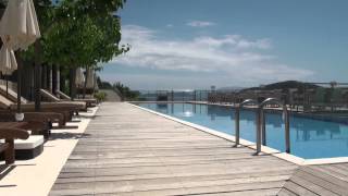 Poros Lefkada with San Nicolas Hotel Poros Bay Greece [upl. by Hawger]