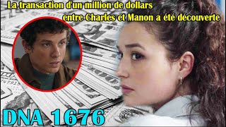 DNA  SPOILER  La transaction dun million de dollars entre Charles et Manon a été découverte [upl. by Dosia]