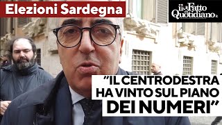 Elezioni in Sardegna la destra perde ma lanalisi del voto è surreale quotVinto sul piano dei numeriquot [upl. by Marlyn]