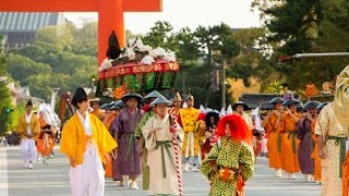 Muromachi Period Jidai Matsuri 2015 Kyoto [upl. by Mayyahk459]