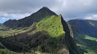 CLIMBING SOME MORE MOUNTAINS IN HAWAII VLOG  Pali Notches [upl. by Prouty]