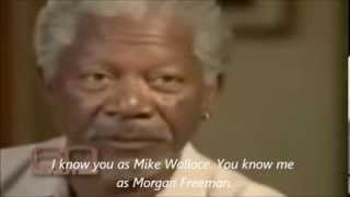 Morgan Freeman Black History Month with Subtitle [upl. by Netram]