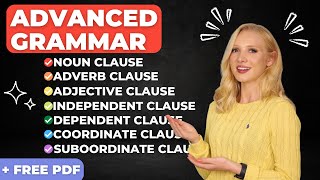 Advanced English Grammar Clauses [upl. by Anehs972]