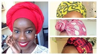 4 attachés de foulard  4 ways to tie a scarf [upl. by Hcib]