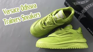 Versace Odissea Trainers Sneakers Review [upl. by Nelyahs]