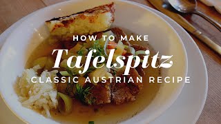 How To Make TAFELSPITZ The Classic Austrian Way [upl. by Farrow]