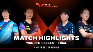 KuaiChen vs RyuYang  WD Final  WTT Feeder Düsseldorf II 2024 [upl. by Retla126]