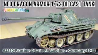 Neo Dragon Armor 63210 Panther G Late Production  Germany 1945 172 WW2 Tank [upl. by Cleodell]