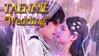 💍TAENNIE💍Jennie BLACKPINK amp Taehyung BTS • Wedding Day • fmv [upl. by Ittocs]