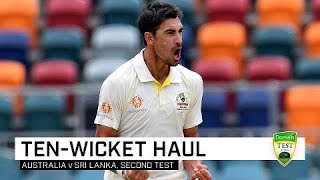 Starc finds form with 10wicket haul [upl. by Gretchen]