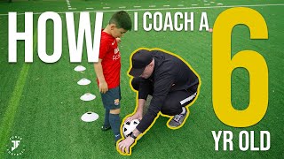 LOADS OF SOCCER DRILLS FOR BEGINNERS ⚽️  JONER FOOTBALL [upl. by Nsaj]