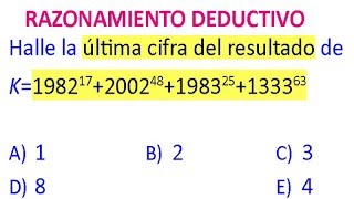 Razonamiento Matemático Deductivo Problemas Resueltos [upl. by Haym]