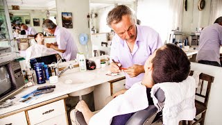 The Turkish Barber Shave Goreme Turkey [upl. by Benedicta]