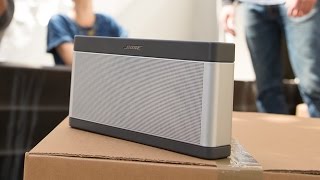 Unboxing The Bose SoundLink 3  Sound Test [upl. by Etheline]