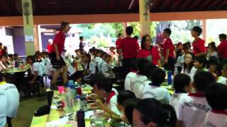 The quotHungry Cheerquot at MOE Jalan Bahtera Adventure Campsite [upl. by Grochow]