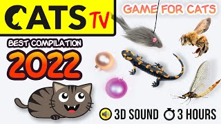 CATS TV  ULTIMATE Games Compilation for CATS amp DOGS 😹 30 in 1 cat games mix 3 HOURS [upl. by Lubet]