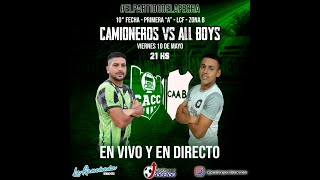 CAMIONEROS VS ALL BOYS  FECHA 10 LIGA CORDOBESA 2024 [upl. by Zinah848]