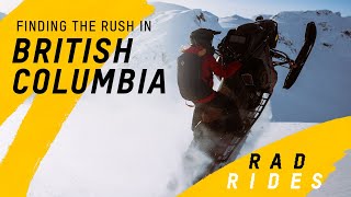 SkiDoo Rad Rides EP3  Ella Snäll Takes on British Columbia [upl. by Aulea]