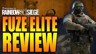 Rainbow Six Siege  In Depth FUZE Elite Bundle Review [upl. by Bergmans]