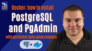 Docker how to install PostgreSQL and phpPgAdmin with persistent data using volumes [upl. by Renferd364]