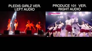 PLEDIS GIRLZ VS PRODUCE 101 BANG [upl. by Oates494]