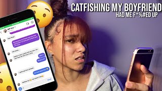 CATFISHING my BOYFRIEND😡 he doesn’t care about me🥺 [upl. by Dieball]