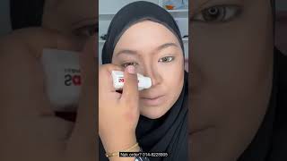 Sally Whoo  Makeup Raya Black Edition Sangat Menawan [upl. by Enytnoel]