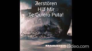 Rammstein  Rosenrot Side C 2017 Remastered all songs played at the same time [upl. by Erehs]