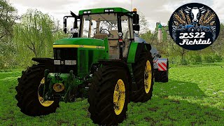 LS22 Fichtal 120  Alle Ballen eingesammelt  das Güllefass macht Probleme  FARMING SIMULATOR 22 [upl. by Knarf]