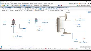 Aniline production from hydrogenation reaction of nitrobenzene using DWSIM  LEC 11 [upl. by Neeka]