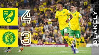 ONEL BAGS BRACE AT CARROW ROAD ✌️  HIGHLIGHTS  Norwich City 43 Stevenage [upl. by Annairda]