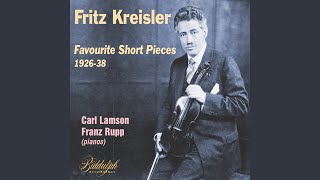 Frasquita Serenade Arr F Kreisler for Violin amp Piano [upl. by Liss]